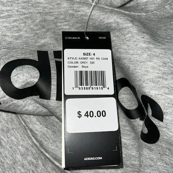 Adidas Boys Bold 3-Stripes Pullover Hoodie​​ - Picture 10 of 13